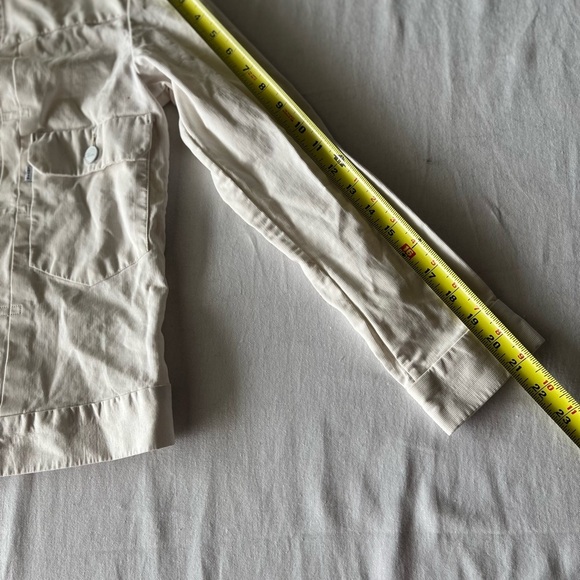 Levi's Cream Jean Jacket Classic Denim Style - Picture 8 of 8